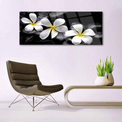 Glas billede Flower Plumeria Plant