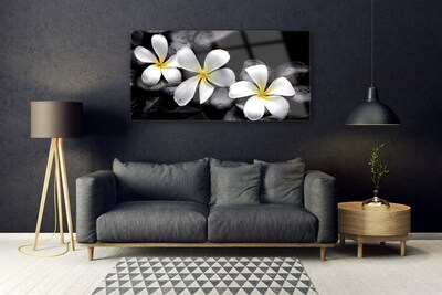 Glas billede Flower Plumeria Plant