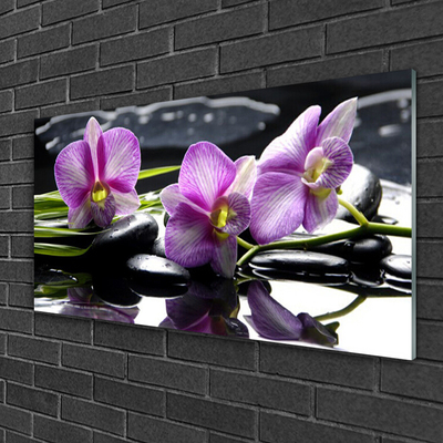 Print på glas Orchid Flower Plant