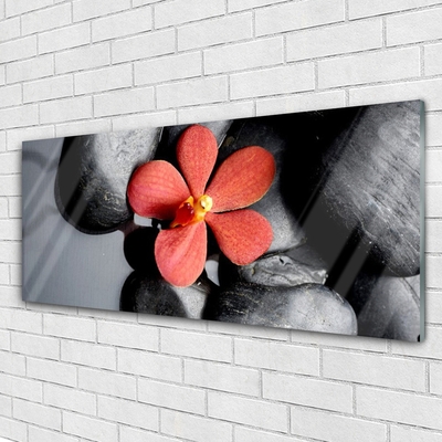 Billede i glas Flower Stones Art