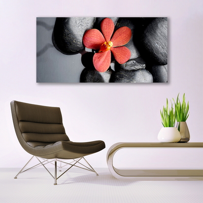 Billede i glas Flower Stones Art