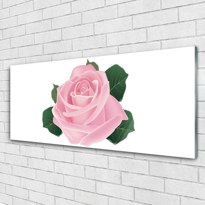 Billede i glas Rose Flower Plants Nature