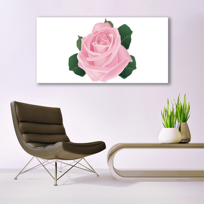 Billede i glas Rose Flower Plants Nature