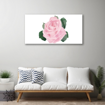 Billede i glas Rose Flower Plants Nature