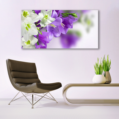 Glas billede Blomster Plante Natur