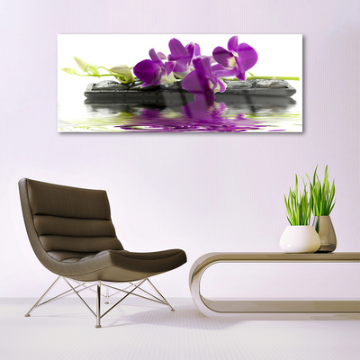 Glas billede Blomster Planter Natur