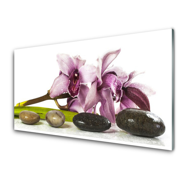 Billede i glas Flower Stones Plant