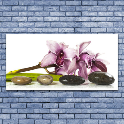 Billede i glas Flower Stones Plant