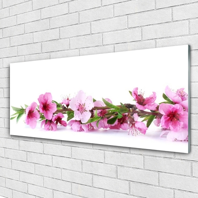 Glas billede Blomster Natur Plante