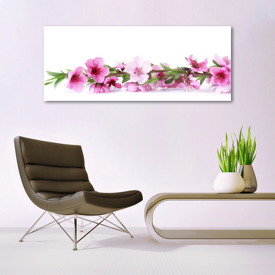 Glas billede Blomster Natur Plante