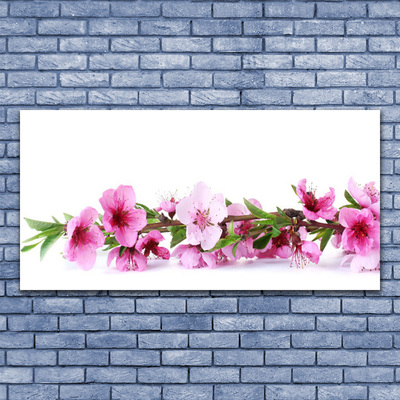 Glas billede Blomster Natur Plante