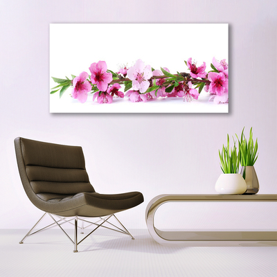 Glas billede Blomster Natur Plante