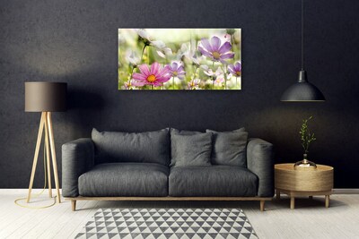 Billede på glas Blomster Plante Natur