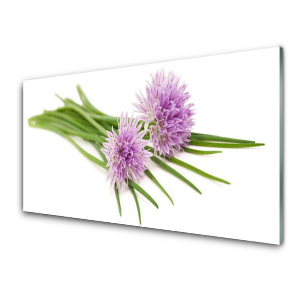 Glasfoto Blomster Plante Natur