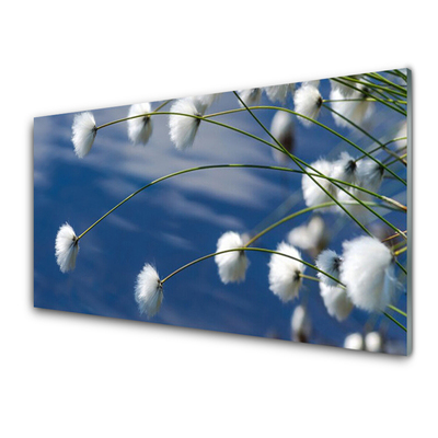 Glas billede Blomster Plante Natur