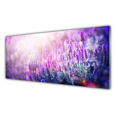 Glas billede Blomster Plante Natur