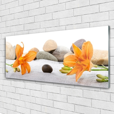 Glas billede Lily Art Graphic