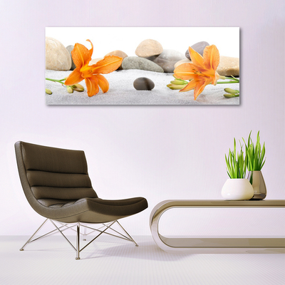 Glas billede Lily Art Graphic