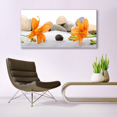 Glas billede Lily Art Graphic