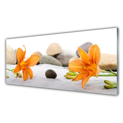 Glas billede Lily Art Graphic