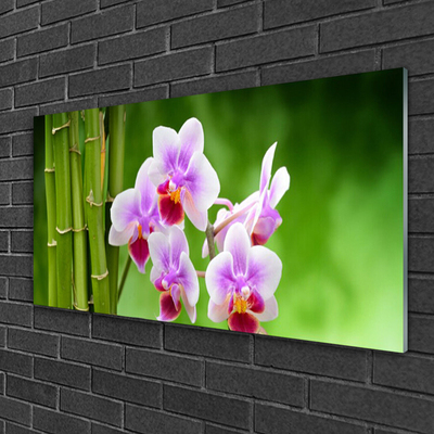 Billede i glas Bamboo Orchid Zen Flower