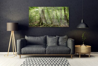 Billede i glas Skov Natur Jungle Træer