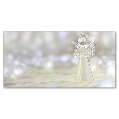 Glas billede Christmas Glass Angel Decoration