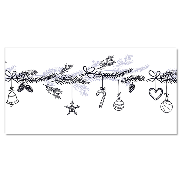 Glas billede Christmas Ornaments Decoration Winter