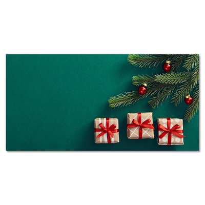 Glas billede Christmas Tree Gifts Christmas Winter