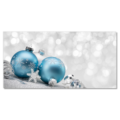 Glas billede Snowflake Christmas Decoration