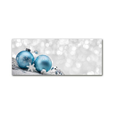 Glas billede Snowflake Christmas Decoration