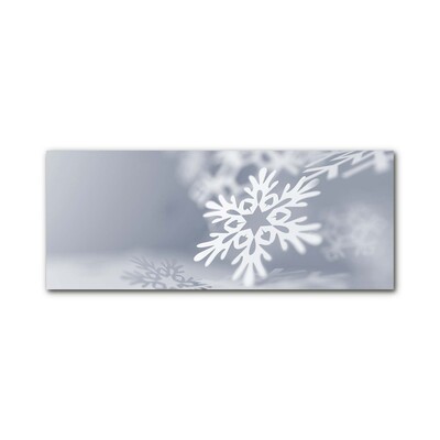 Glas billede Snowflake Christmas Decoration