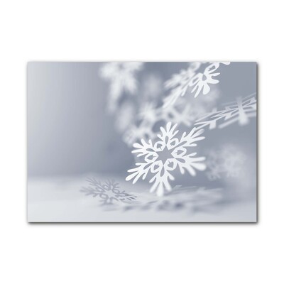 Glas billede Snowflake Christmas Decoration