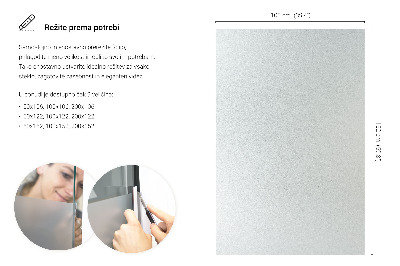 Selvklæbende vinduesfolie lysgennemtrængelig