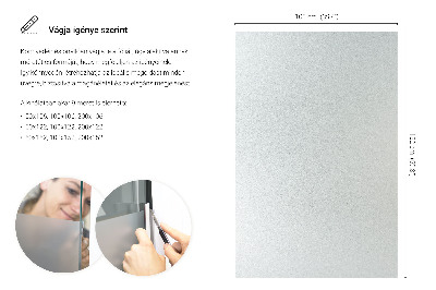 Selvklæbende vinduesfolie lysgennemtrængelig