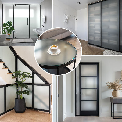 Selvklæbende vinduesfolie lysgennemtrængelig