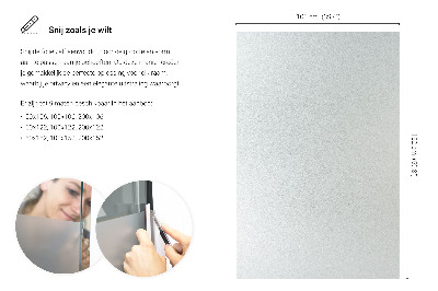 Selvklæbende vinduesfolie lysgennemtrængelig