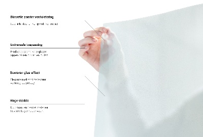 Selvklæbende vinduesfolie lysgennemtrængelig