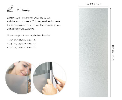 Selvklæbende vinduesfolie lysgennemtrængelig