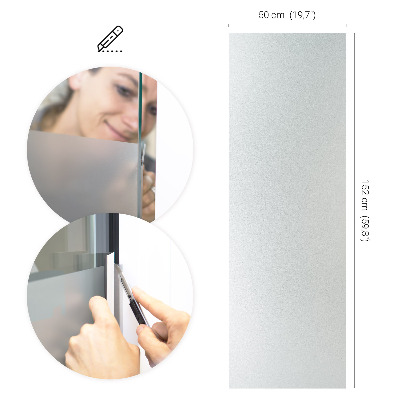 Selvklæbende vinduesfolie lysgennemtrængelig