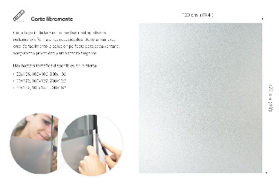 Selvklæbende vinduesfolie lysgennemtrængelig