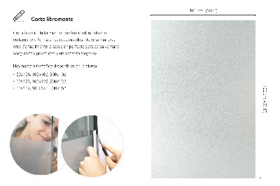 Selvklæbende vinduesfolie lysgennemtrængelig