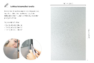 Selvklæbende vinduesfolie lysgennemtrængelig