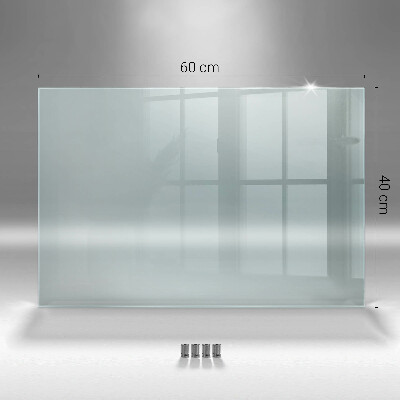 Glas stænkplade transparent