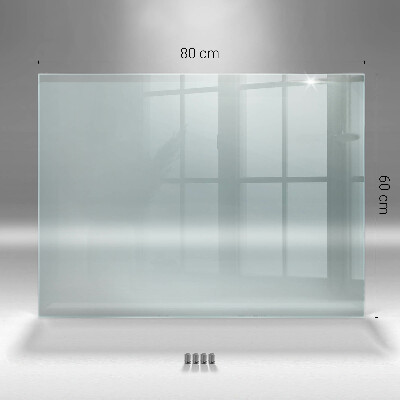 Glas stænkplade transparent