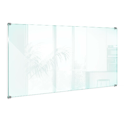 Glas stænkplade transparent