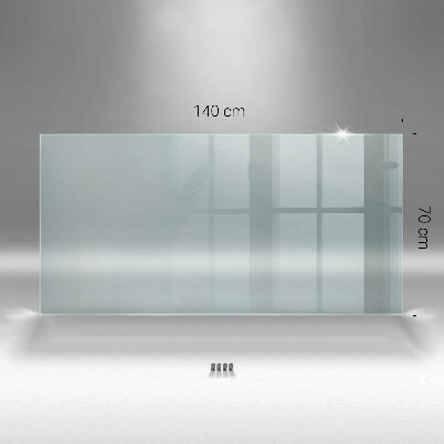 Glas stænkplade transparent