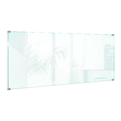 Glas stænkplade transparent