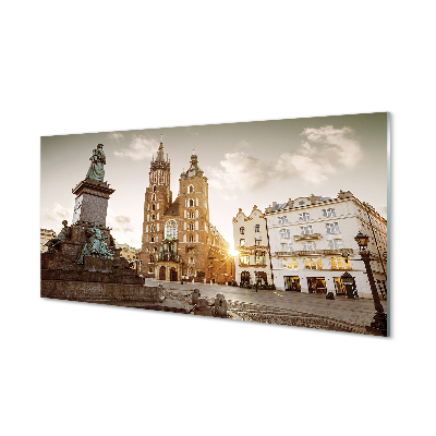 Vægpanel køkken Kraków monument kirke