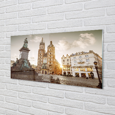 Vægpanel køkken Kraków monument kirke